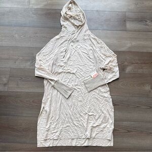 Women’s Size Small Free People FP Movement Hometown Layer Cover Up Dress Neutral